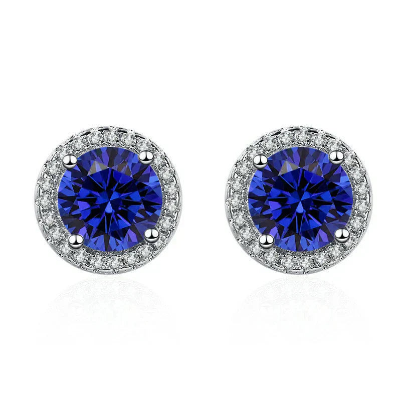 Lúcia Celestine Earrings | White Gold Maya Henry Jewelry
