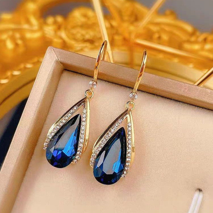 Azura Teardrop Earrings | Gold Maya Henry Jewelry