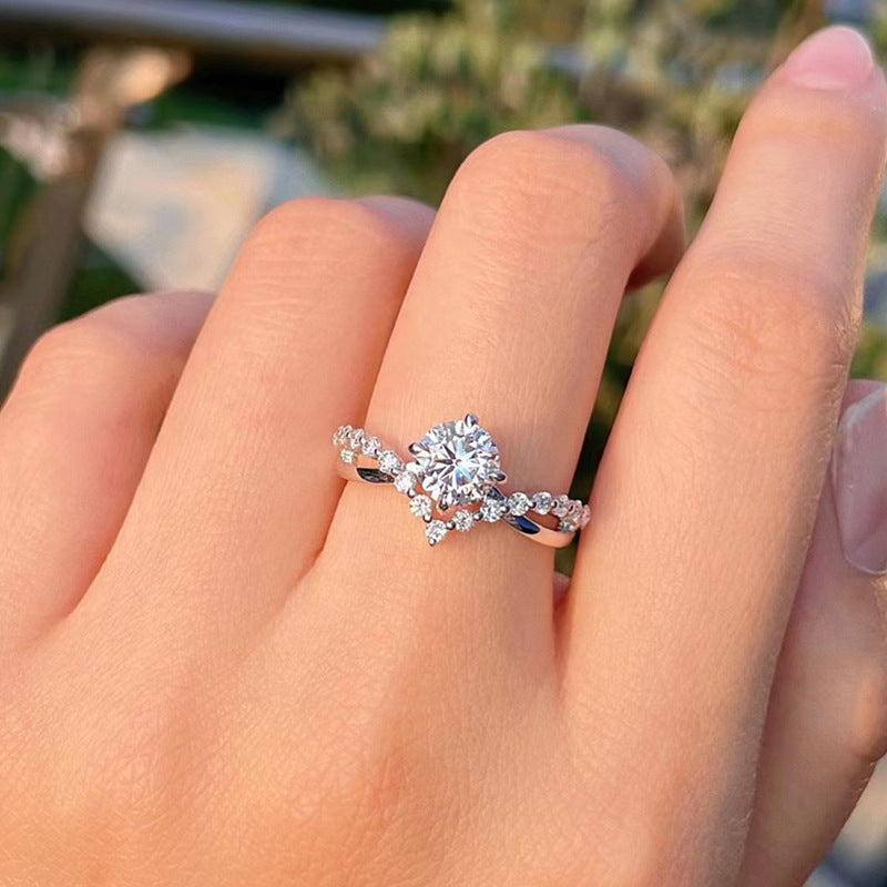 Celina Everhart Ring | White Gold Maya Henry Jewelry