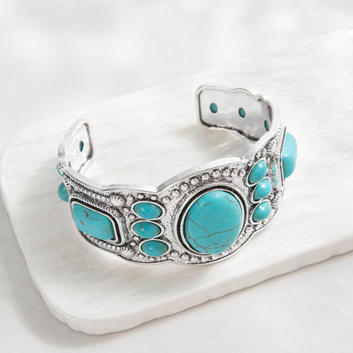 Valencrest Sky Cuff Bracelet | White Gold Maya Henry Jewelry