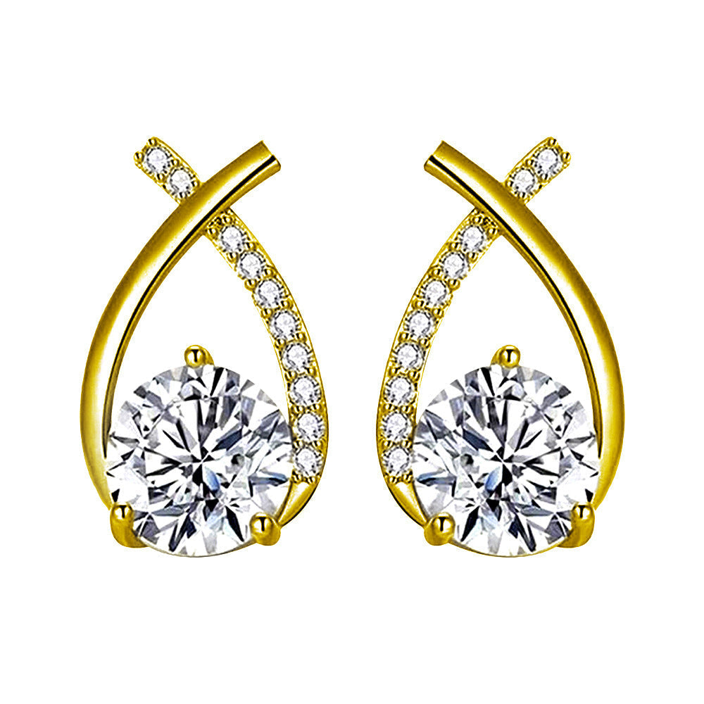 Arielle Earrings | White gold Maya Henry Jewelry