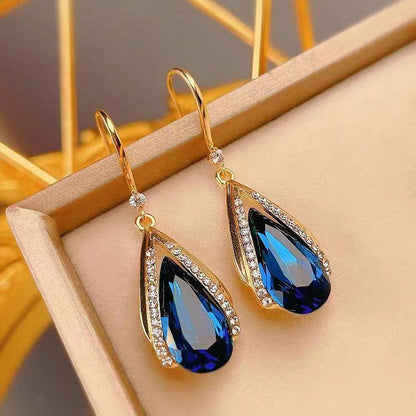 Azura Teardrop Earrings | Gold Maya Henry Jewelry