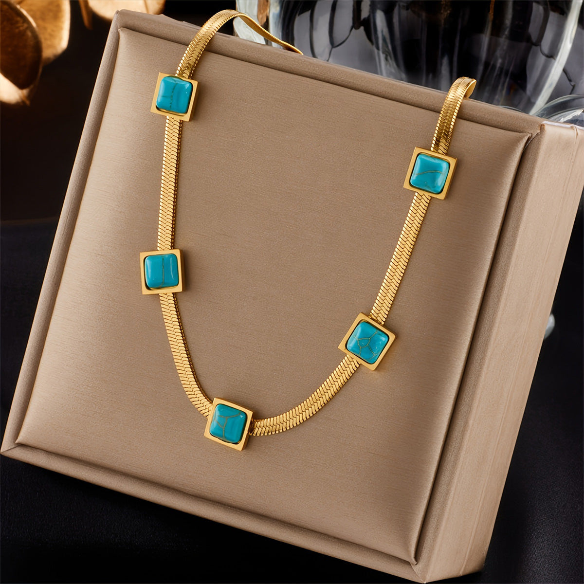 Vionelle Coastline Necklace | Gold Maya Henry Jewelry