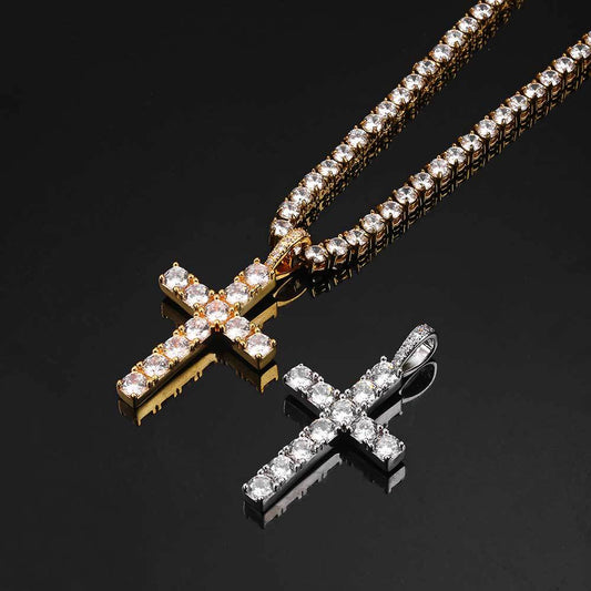 Cross Necklace | White Gold Maya Henry Jewelry