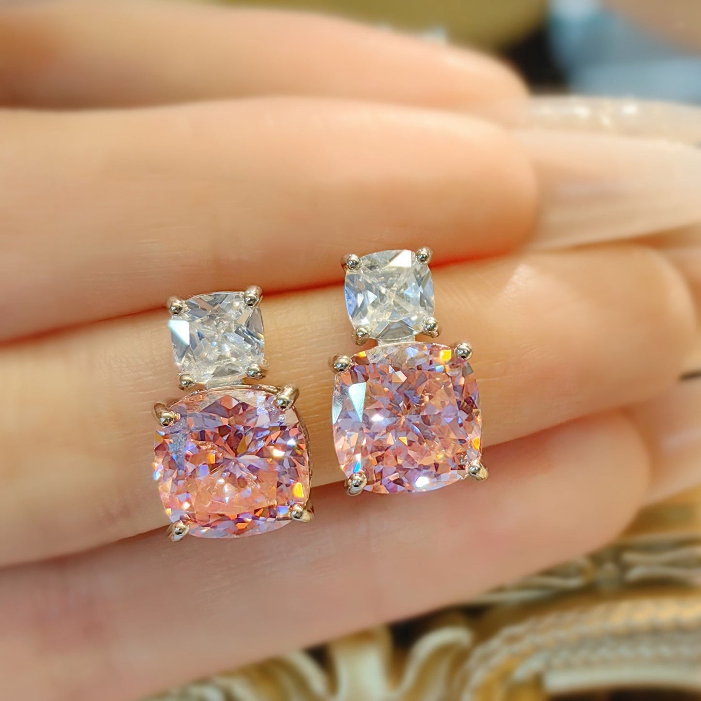 Adeline Rosetta Set | White Gold Maya Henry Jewelry