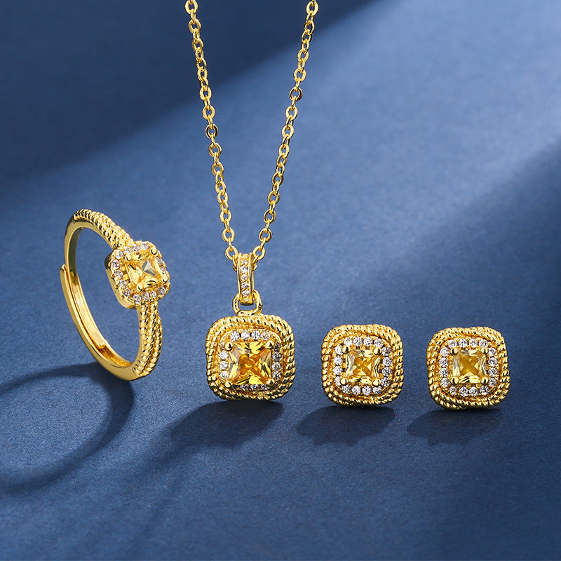 Dorelle Cassane Set | Gold Maya Henry Jewelry