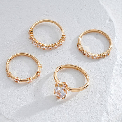 Solène Viremont Ring Set | Gold Maya Henry Jewelry