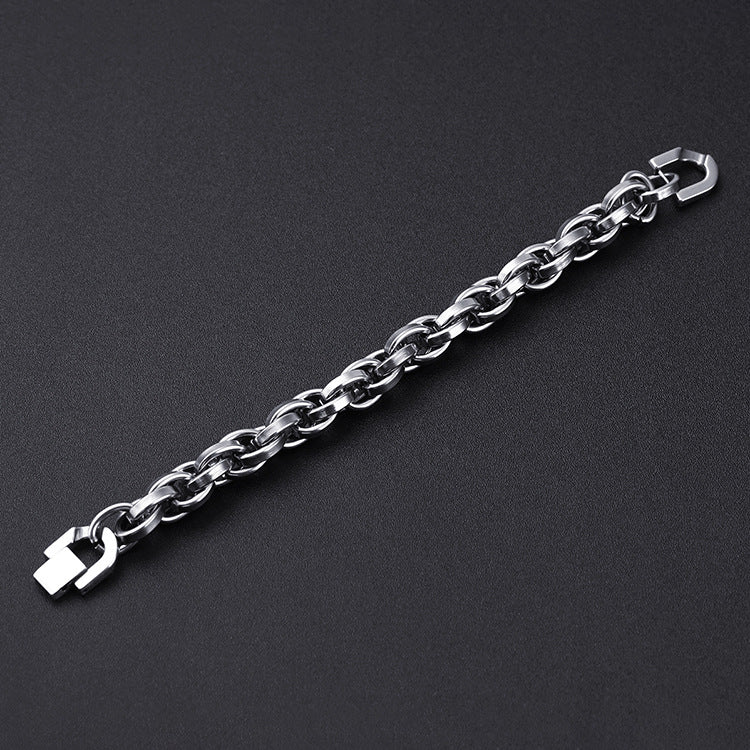 Riven Knox Bracelet | White Gold Maya Henry Jewelry
