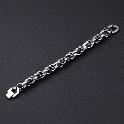 Riven Knox Bracelet | White Gold Maya Henry Jewelry