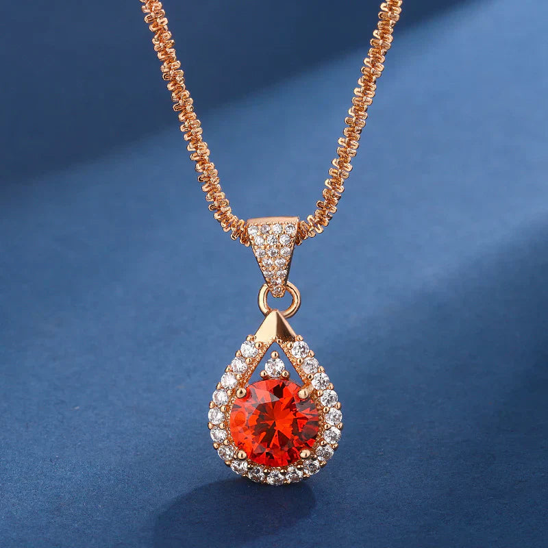Crimson Champagne Set Maya Henry Jewelry