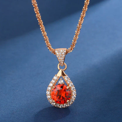 Crimson Champagne Set Maya Henry Jewelry