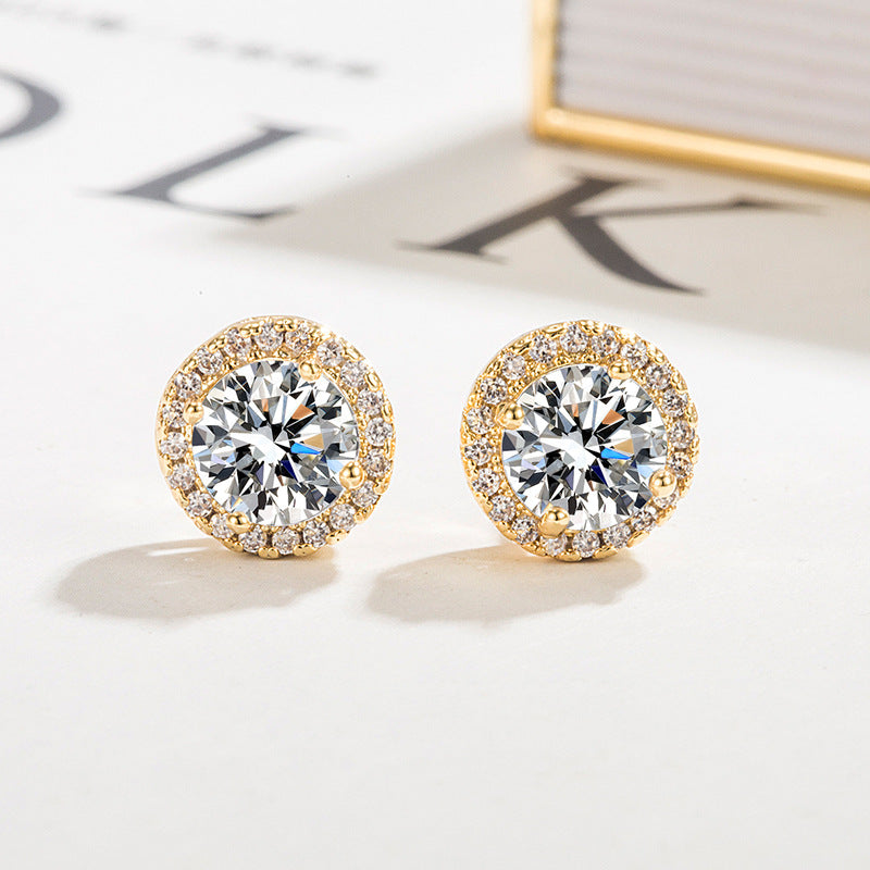 Solea Spark Earrings | Gold Maya Henry Jewelry