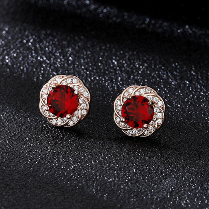 Elysia Roseray Set | Rose Gold Maya Henry Jewelry