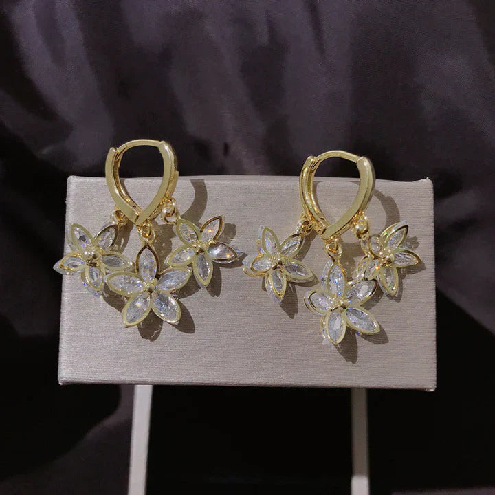 Stellara Noctis Earrings | Gold Maya Henry Jewelry