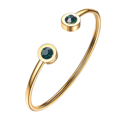 Verdant Cuff Bracelet | Gold Maya Henry Jewelry