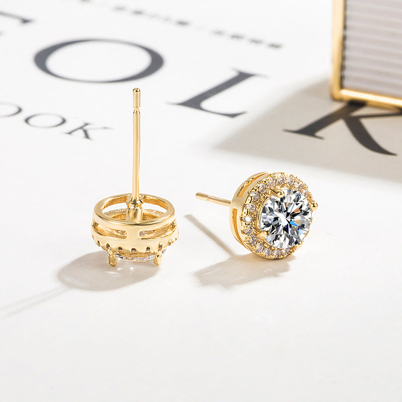 Solea Spark Earrings | Gold Maya Henry Jewelry