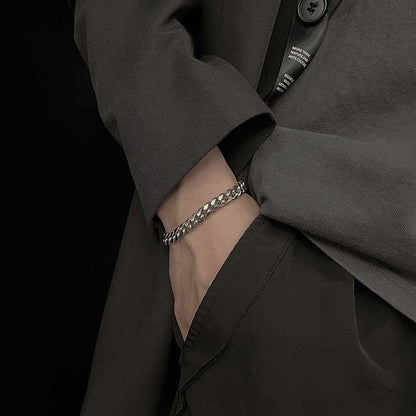 Sterling Vale Bracelet | White Gold Maya Henry Jewelry