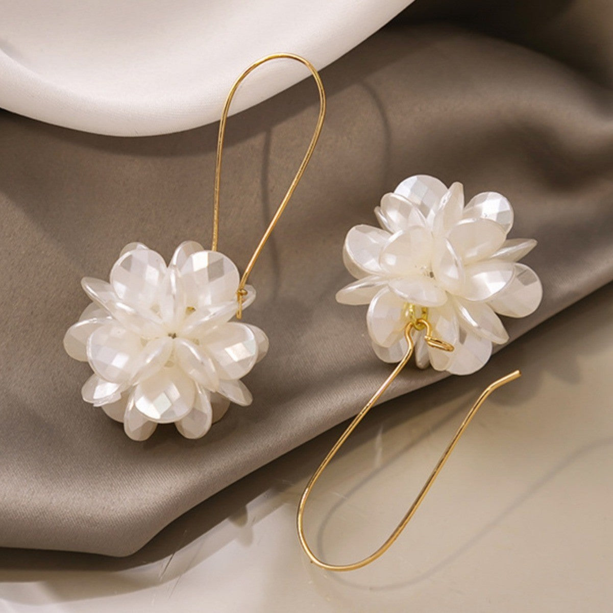 Pure Blossom Earrings | Gold Maya Henry Jewelry