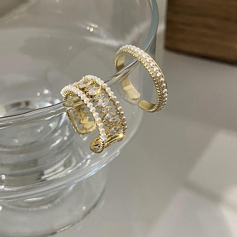 Elodie Vance Ring Set | Gold Maya Henry Jewelry