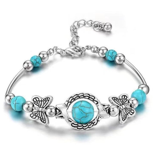 Oasis Butterfly Drift Bracelet | White Gold Maya Henry Jewelry