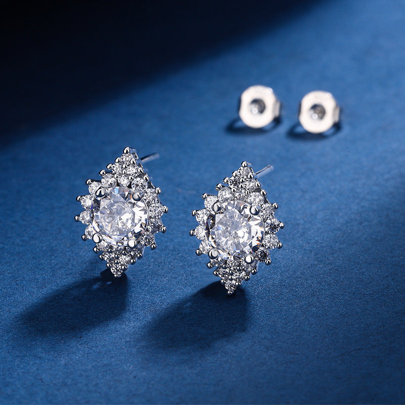 Aria Gaze Set | White Gold Maya Henry Jewelry