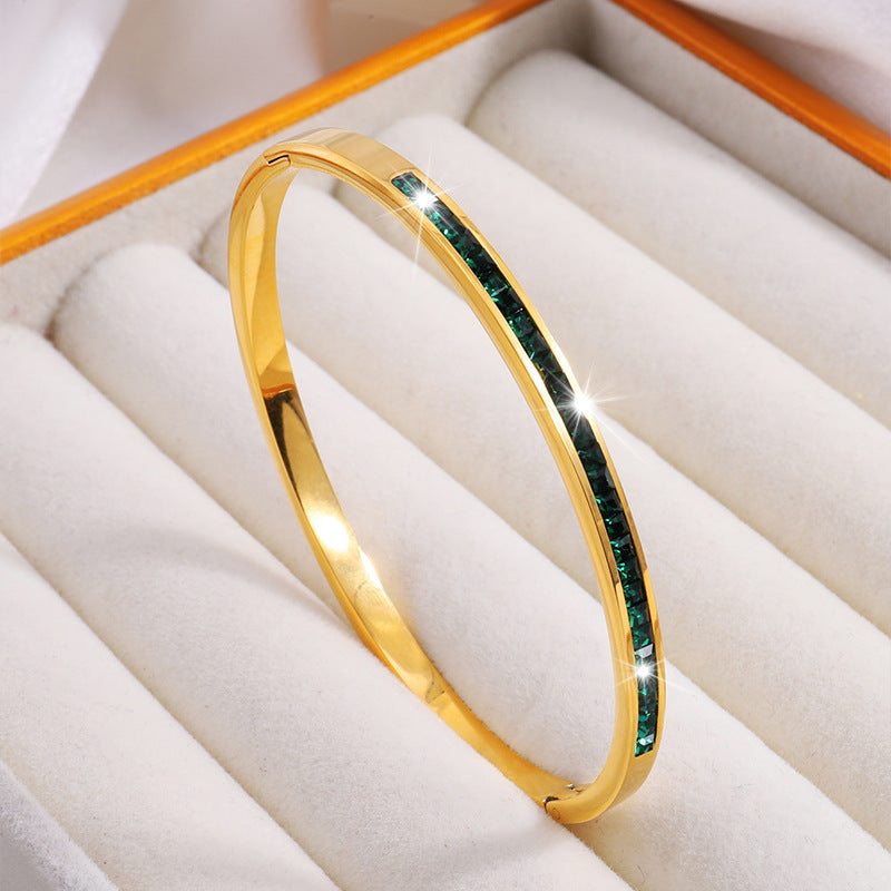Celeste Viride Bracelet | Gold Maya Henry Jewelry