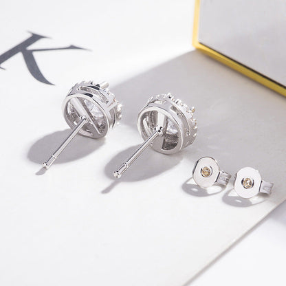 Solea Spark Earrings | White gold Maya Henry Jewelry