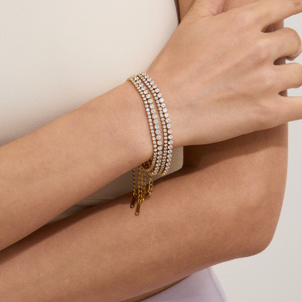 Sola Maroux Bracelet Set | Gold Maya Henry Jewelry