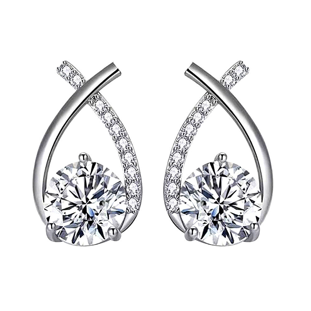 Arielle Earrings | White gold Maya Henry Jewelry