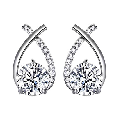 Arielle Earrings | White gold Maya Henry Jewelry