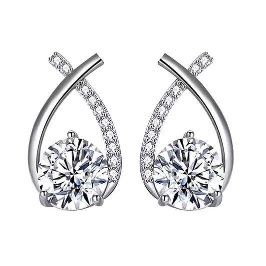 Arielle Earrings | White gold Maya Henry Jewelry