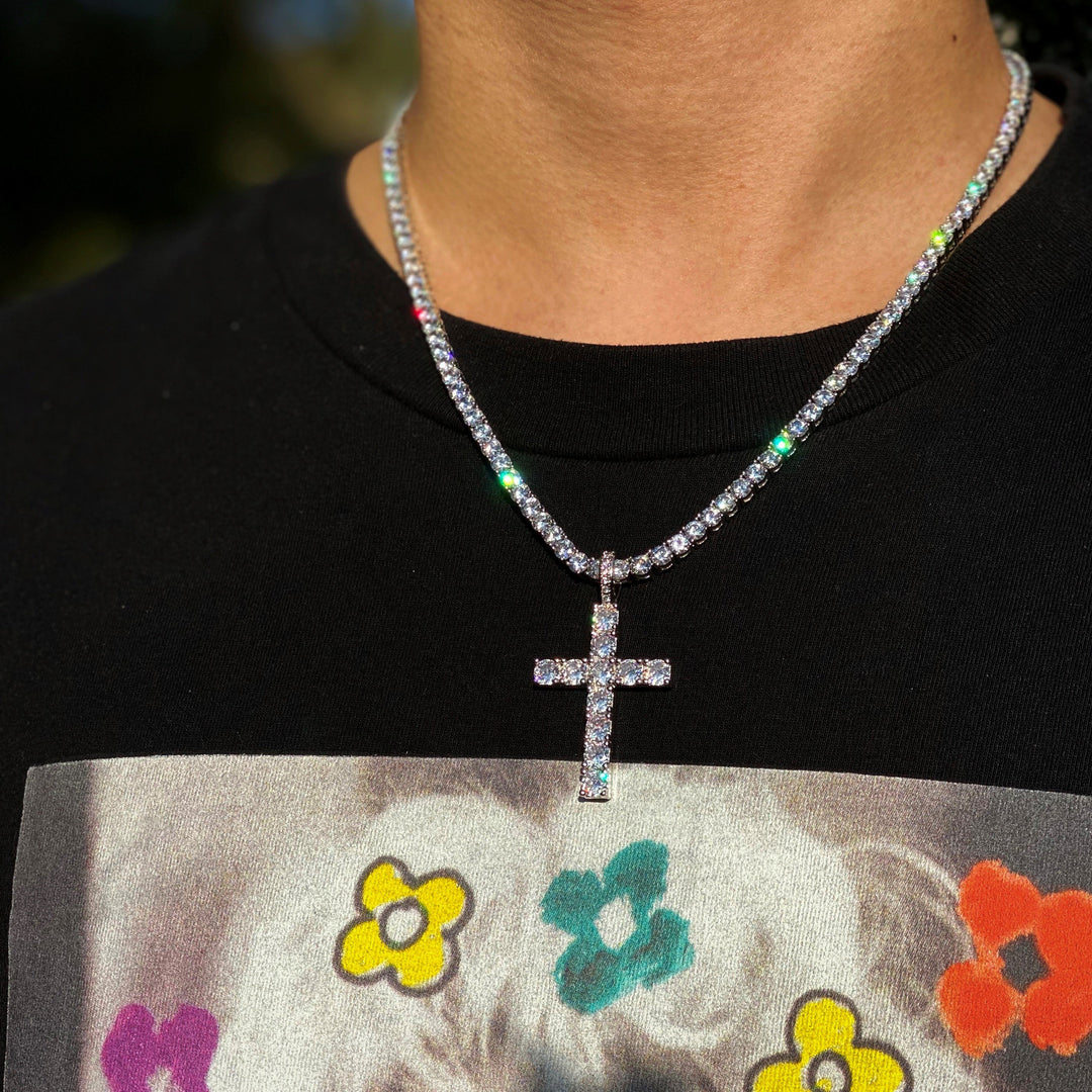 Cross Necklace | White Gold Maya Henry Jewelry