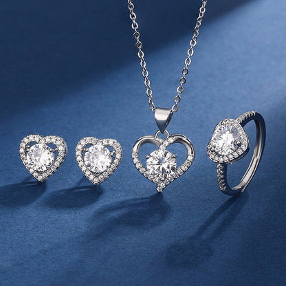 Anara Lysanthe Set | White Gold Maya Henry Jewelry