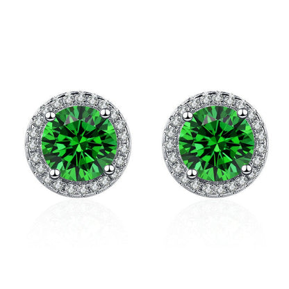 Lúcia Verdeal Earrings | White Gold Maya Henry Jewelry