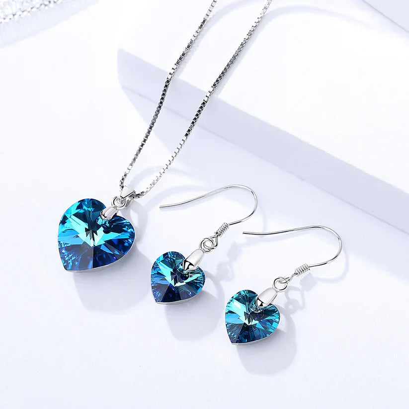 Olivienne Sappharel Jewelry Set | White Gold Maya Henry Jewelry