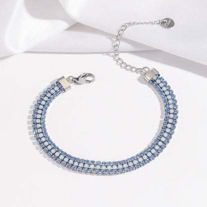 Signature Shine Bracelet | White Gold Maya Henry Jewelry
