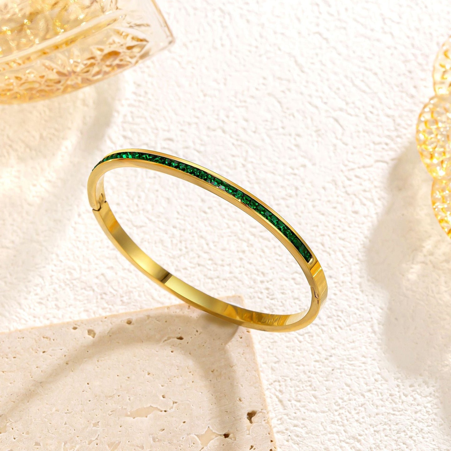 Celeste Viride Bracelet | Gold Maya Henry Jewelry