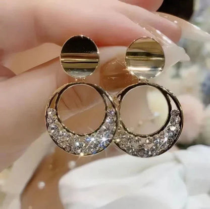 Valeria Lunaris Earrings | Gold Maya Henry Jewelry