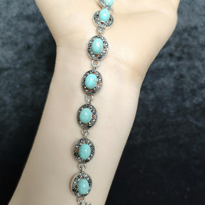 Corvelle Noble Emblem Bracelet | White Gold Maya Henry Jewelry