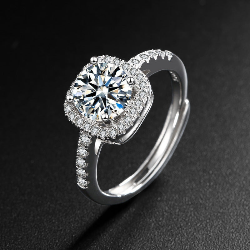 Elena Crystal Set | White Gold Maya Henry Jewelry