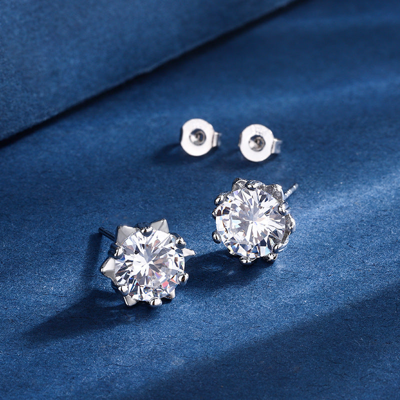 Aria Snowflake Set | White Gold Maya Henry Jewelry