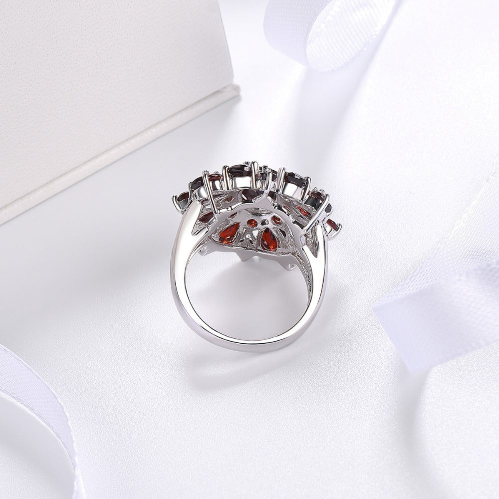 Scarlet Petal Ring | Gold Maya Henry Jewelry