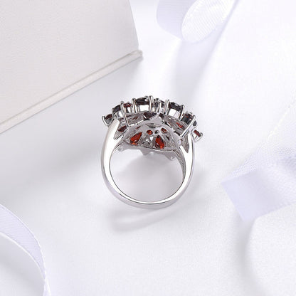 Scarlet Petal Ring | Gold Maya Henry Jewelry