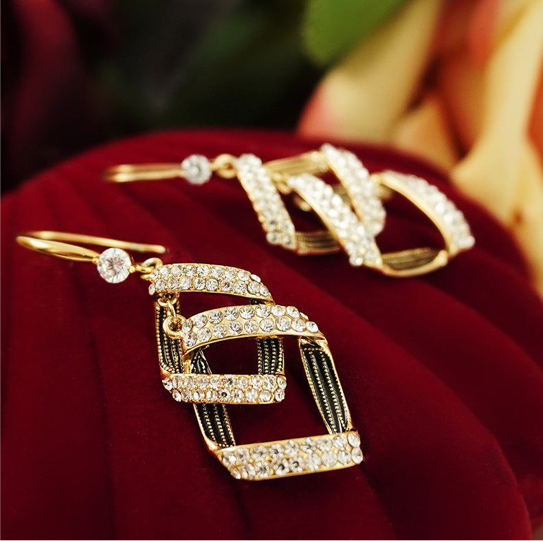 Stella Virelle Layered Earrings | Gold Maya Henry Jewelry