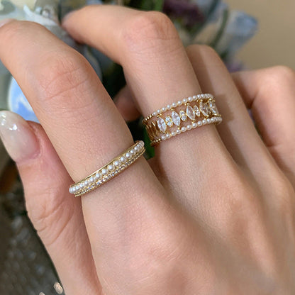 Elodie Vance Ring Set | Gold Maya Henry Jewelry
