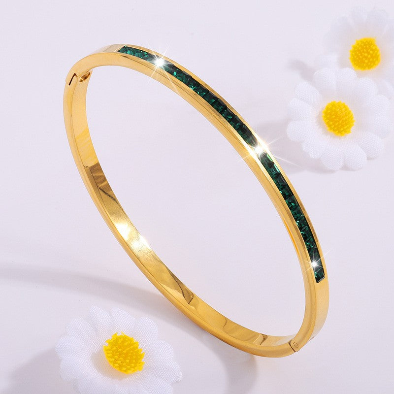 Celeste Viride Bracelet | Gold Maya Henry Jewelry