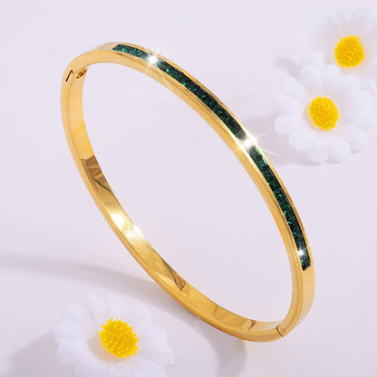 Celeste Viride Bracelet | Gold Maya Henry Jewelry