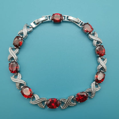Alendra Flameaux Bracelet | White Gold Maya Henry Jewelry