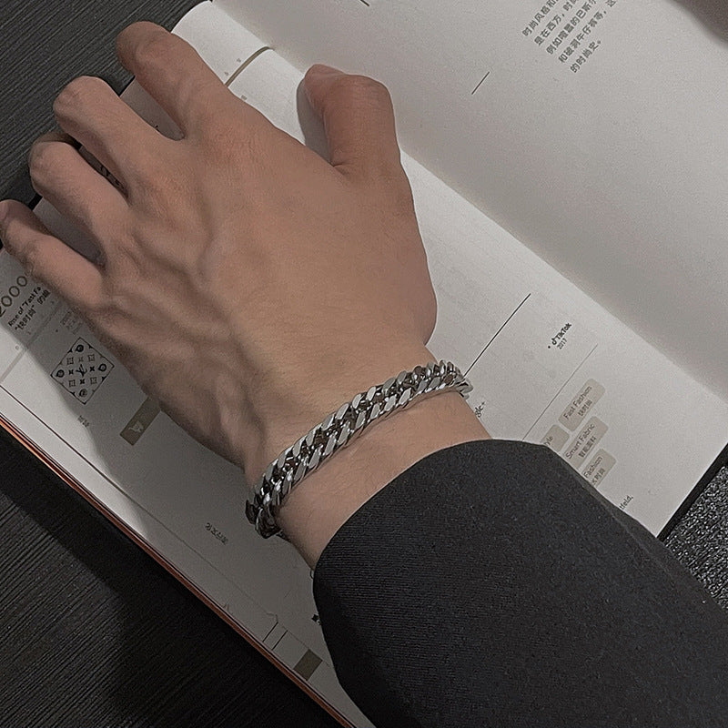 Sterling Vale Bracelet | White Gold Maya Henry Jewelry