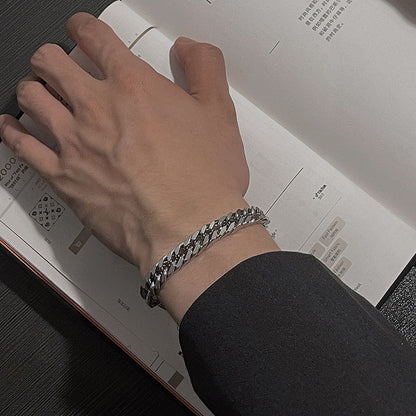 Sterling Vale Bracelet | White Gold Maya Henry Jewelry